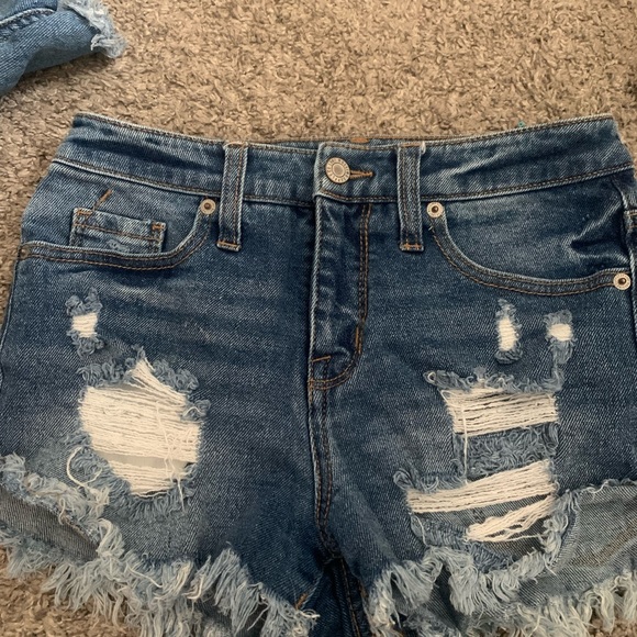 jean shorts - Picture 1 of 3
